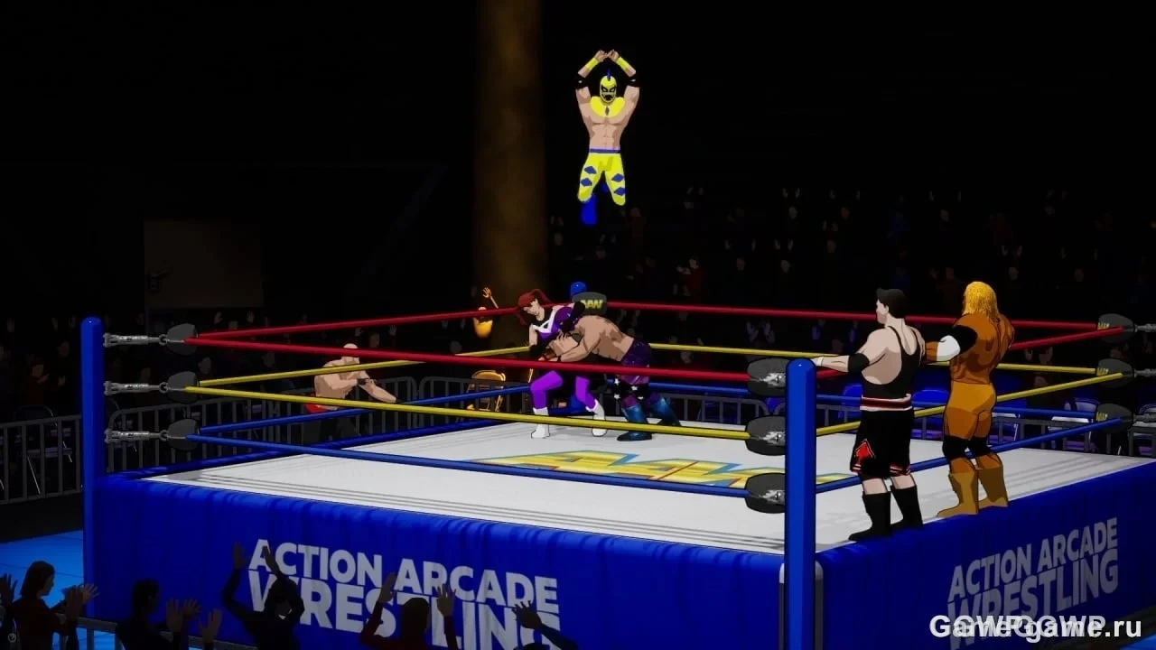 Скриншот Action Arcade Wrestling