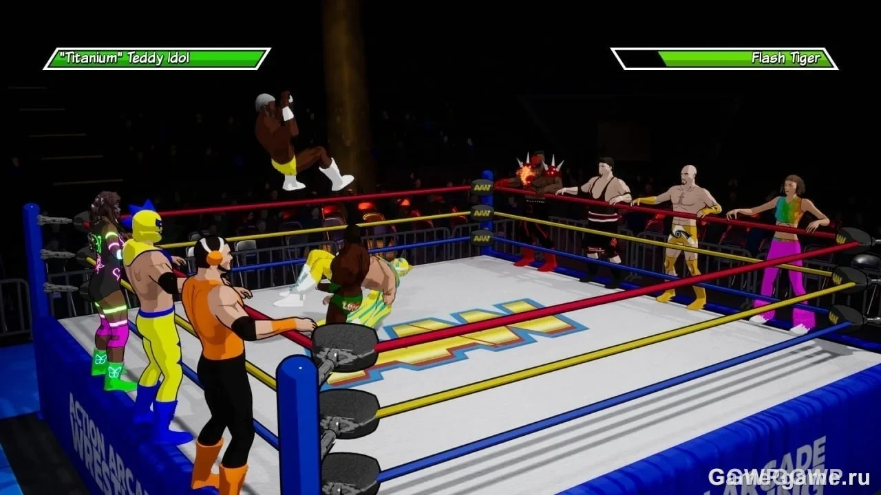 Скриншот Action Arcade Wrestling