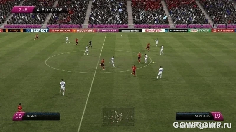 Скриншот FIFA 12