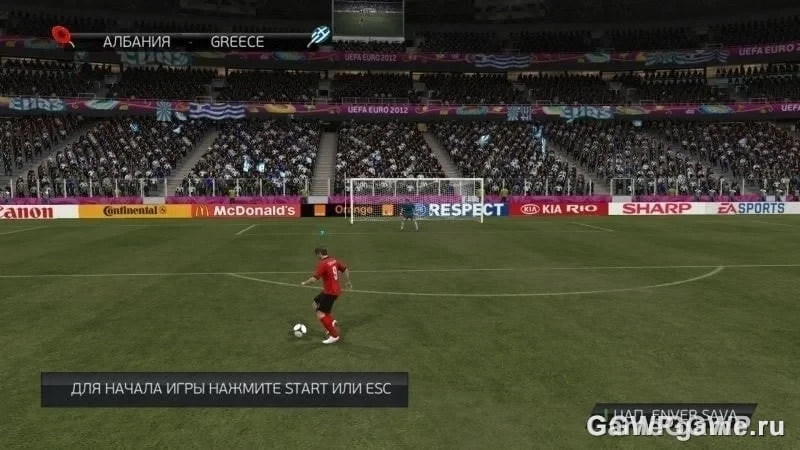Скриншот FIFA 12