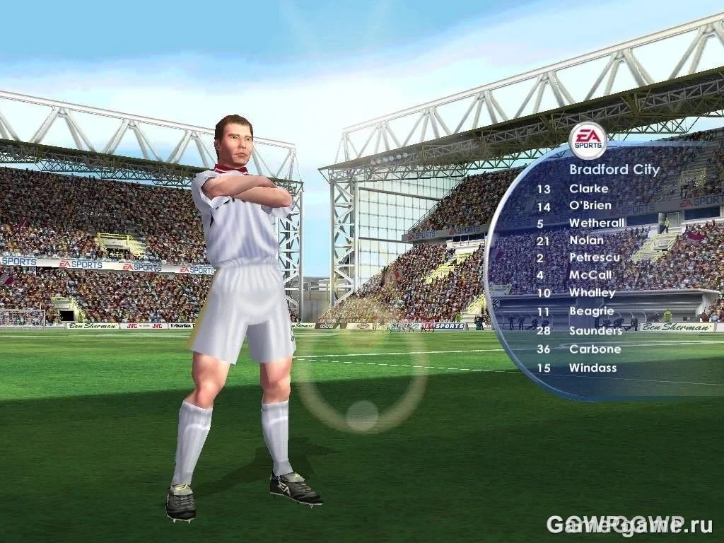 Скриншот FIFA 2001