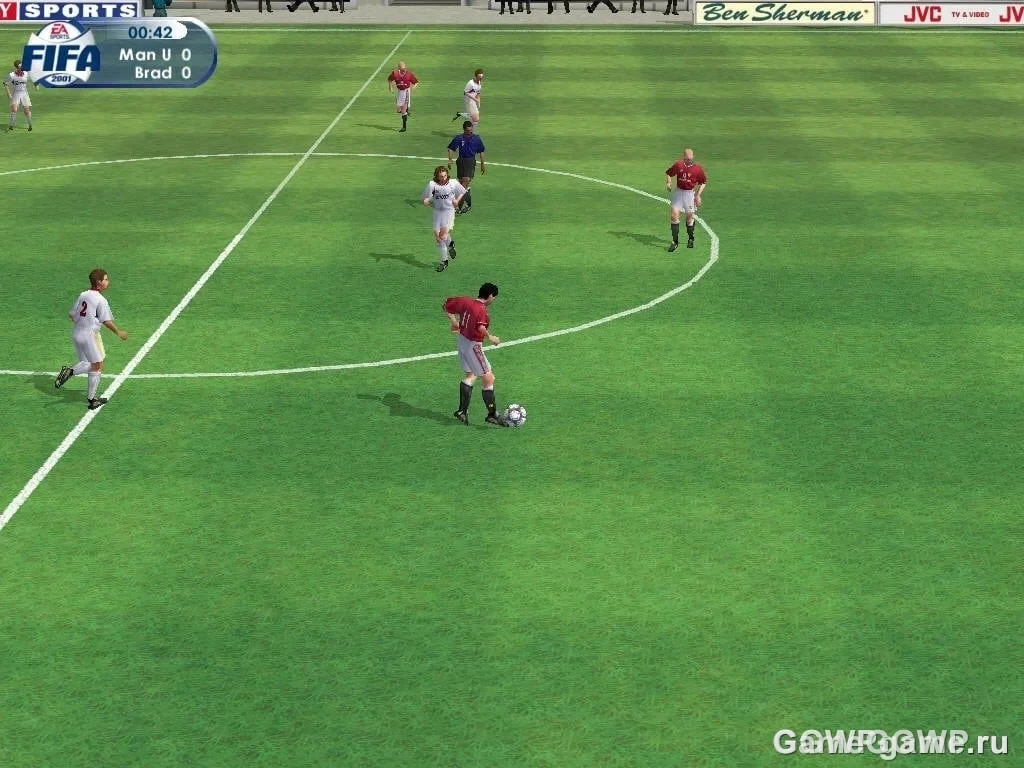 Скриншот FIFA 2001