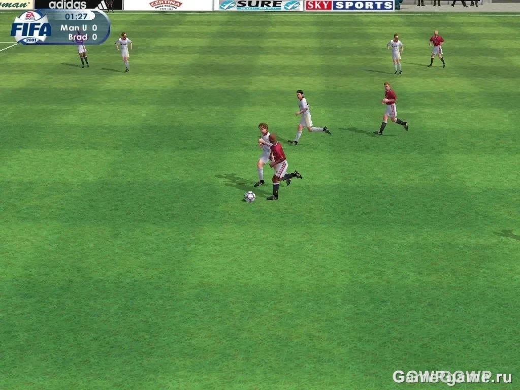 Скриншот FIFA 2001