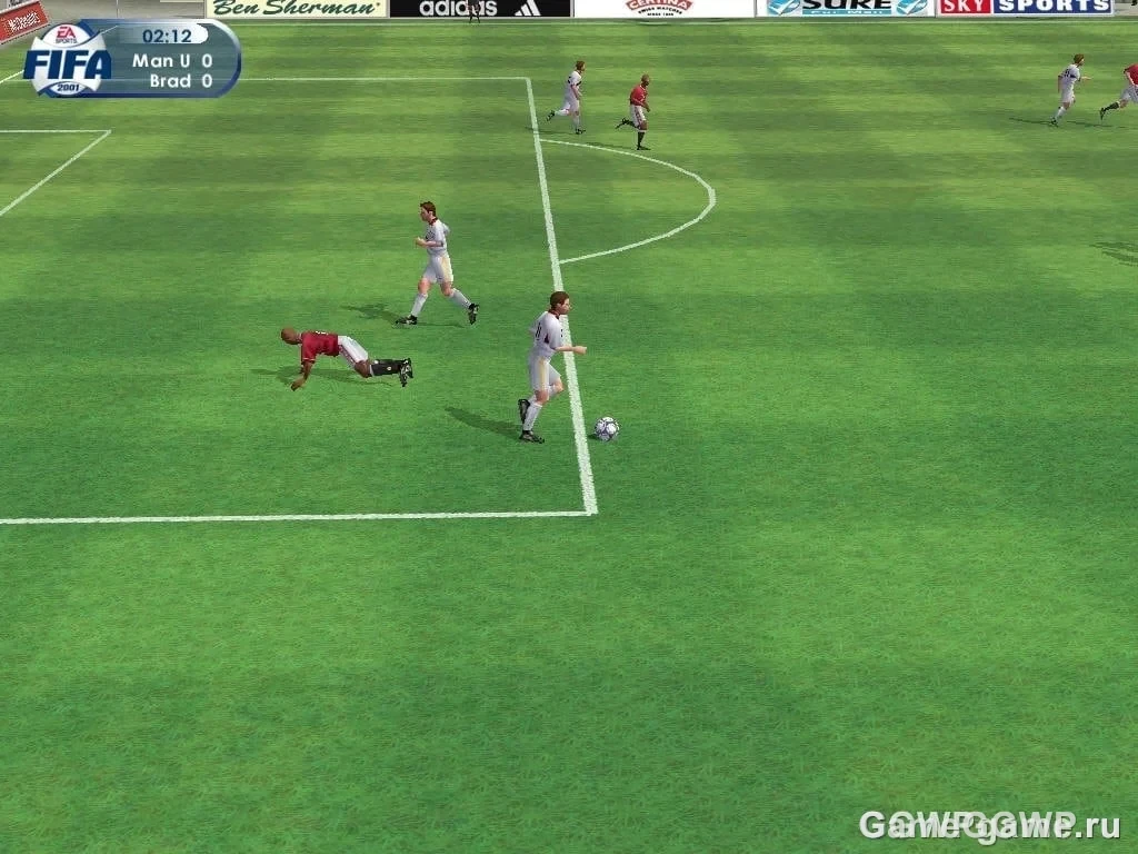 Скриншот FIFA 2001