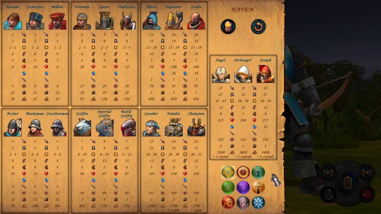 Скриншот Might and Magic: Heroes 5.5
