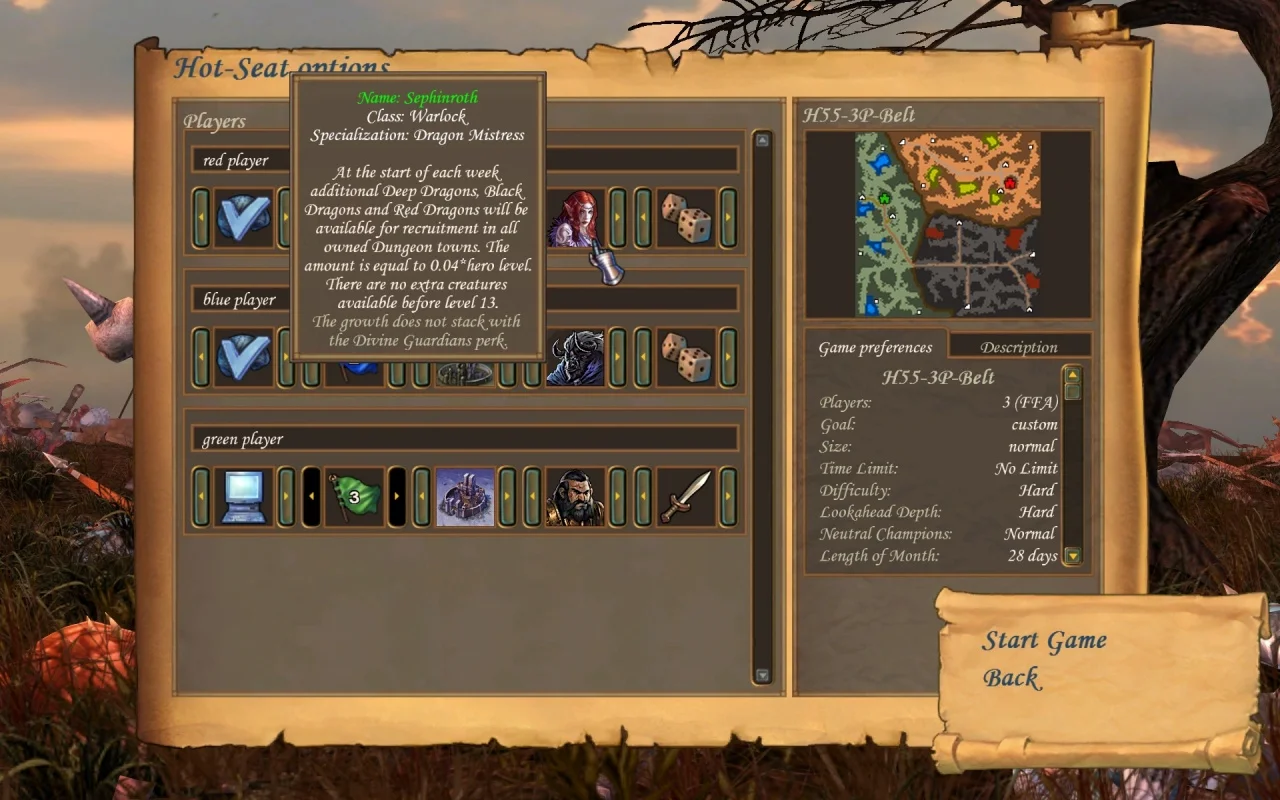 Скриншот Might and Magic: Heroes 5.5