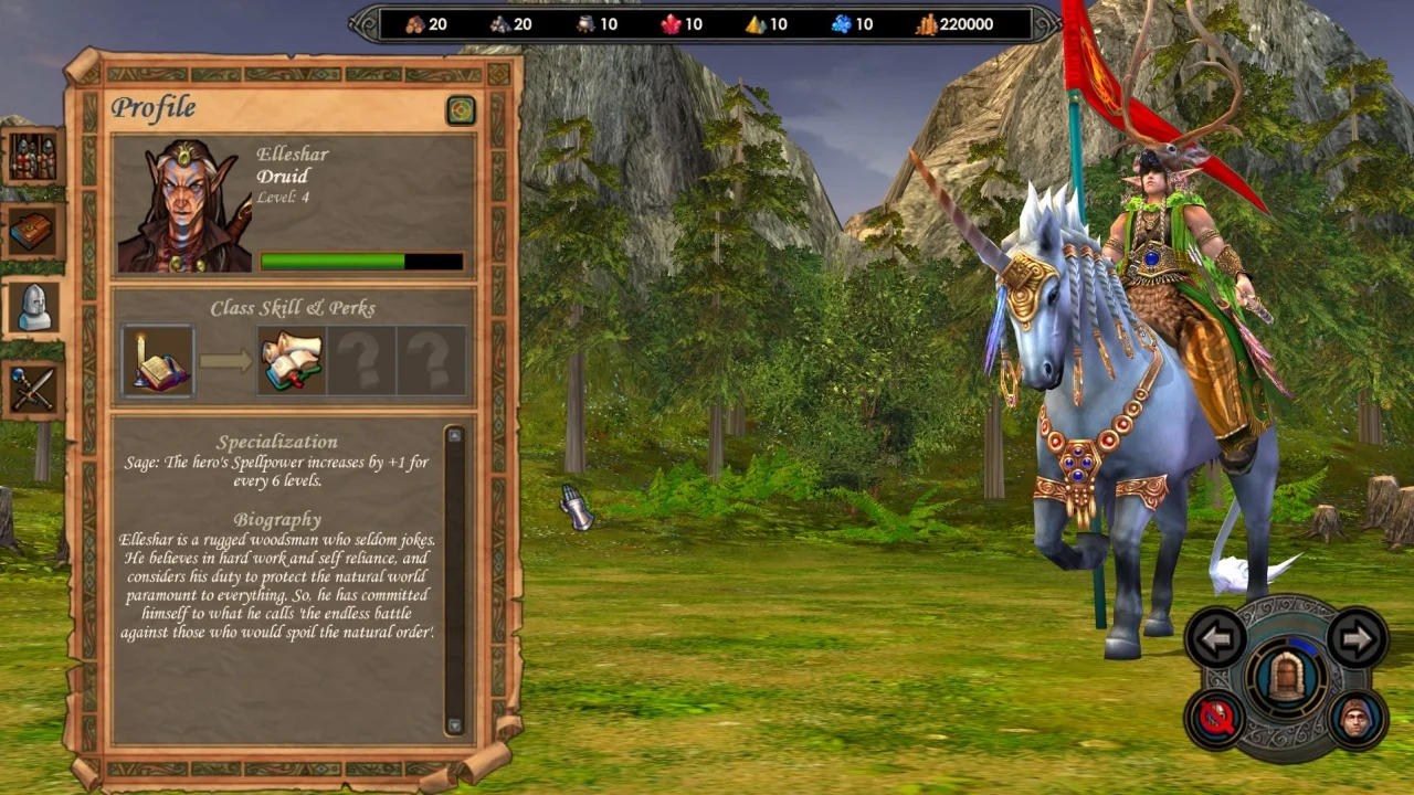 Скриншот Might and Magic: Heroes 5.5